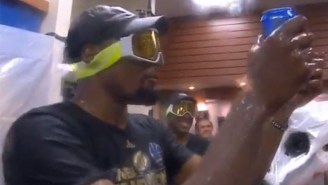 Kevin Durant Totally Messed Up A Stone Cold Steve Austin Victory Beer Chug
