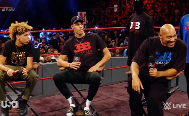 Wwe Actually Gave Lavar Ball A Live Television Microphone On Raw Wwe Actually Gave Lavar Ball A Live Television Microphone On Raw
