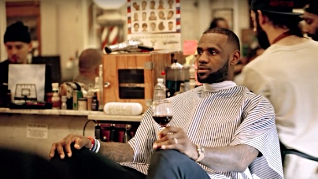 the shop with lebron james