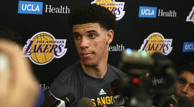 Big Baller Brand Already Has A Lakers Colorway Of Lonzo's ZO2 Shoes