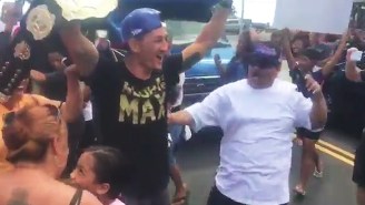 New UFC Featherweight Champ Max Holloway Received A Rousing Hero’s Welcome From His Native Hawaii