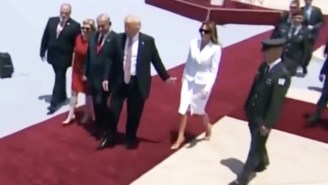 The Trump-Friendly ‘National Enquirer’ Decided To Pretend Like Melania’s Hand Swat Didn’t Happen