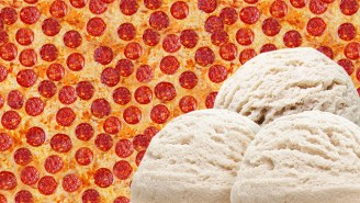 This Pizza-Flavored Ice Cream Is Capturing The Imagination Of The Internet