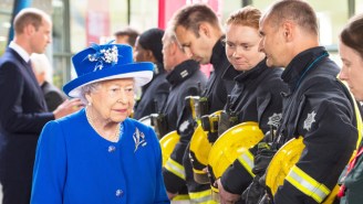 The Queen Visited The Site Of The London Tower Fire, But Theresa May Stayed Away Due To Security Concerns