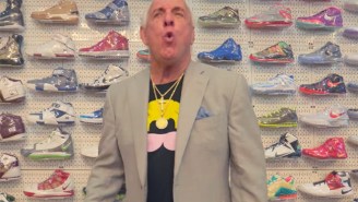 Ric Flair Is Even Entertaining When He Goes Shoe Shopping