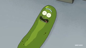 Watch Pickle Rick Struggle To Get Through This Animated ‘Rick And Morty’ Blooper Reel