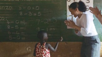 Watch Rihanna Teach Math To Rural African Children In A Short Doc About Her Recent Humanitarian Trip