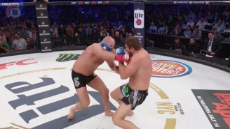 Matt Mitrione Knocks Out Fedor After A Wild Double Knockdown And Scramble At Bellator 180