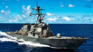 The USS Fitzgerald, A U.S. Navy Warship, Collided With A Merchant Vessel Off The Coast Of Japan