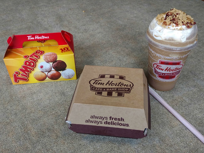 Tim Hortons Made A Poutine Donut For Canada Day And We