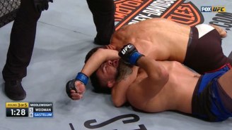 UFC Long Island: Chris Weidman Strangles Kelvin Gastelum For A Win In New York