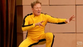 Conan Dons Bruce Lee’s Yellow Jumpsuit And Has His Butt Kicked By Some Martial Arts Experts