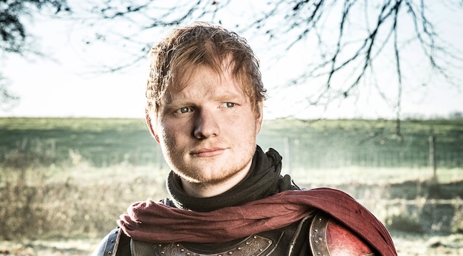 ed sheeran game of thrones singing