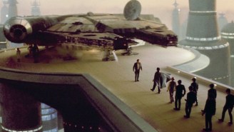 This First ‘Han Solo’ On-Set Pic From Ron Howard Shows Donald Glover At Home In The Millennium Falcon