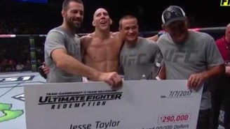 Jesse Taylor Earns ‘Redemption’ With A Submission Win At The Ultimate Fighter 25 Finale