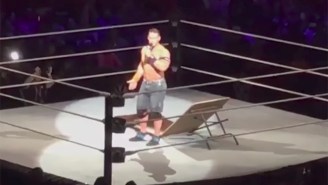 John Cena Said Goodbye To The Joe Louis Arena In The Most John Cena Way Possible