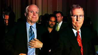 John McCain Dramatically Cast The Final Senatorial Vote To Open Debate On The Obamacare Repeal Bill