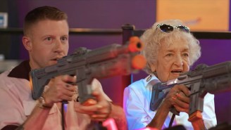 Watch Macklemore Give His Grandmother The Best Birthday Ever In His Hilarious New ‘Glorious’ Video