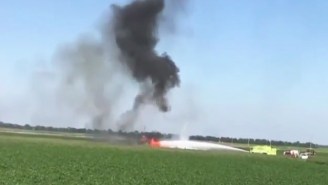 A Military Plane Has Crashed In Mississippi, Killing At Least A Dozen People