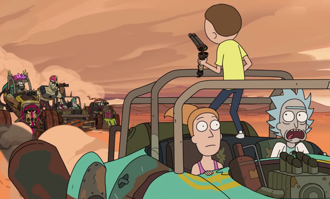 'Rick And Morty' Goes Behind The Scenes For Their Ode To 'Mad Max'