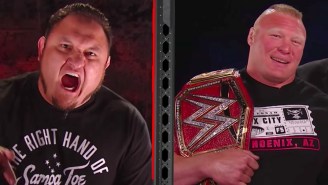 Samoa Joe Talked About How Brock Lesnar Doesn’t Like To Pre-Plan Matches