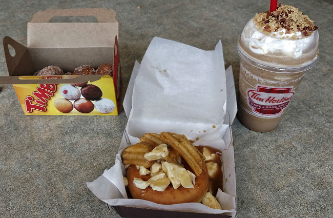 Tim Horton's will sell poutine donuts in America so we must #resist