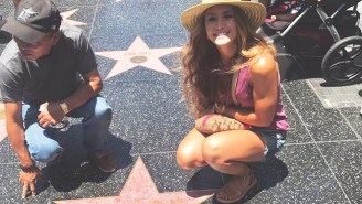 A Trump Fan’s Photo-Op While Cleaning His Hollywood Star Inspired Some To Do The Same For Other Stars