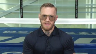Conan Gives Conor McGregor A Good Luck Gift Ahead Of His Landmark Fight With Floyd Mayweather