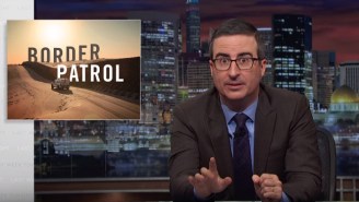 John Oliver Enlists Will Arnett’s Help In Making A New Recruitment Ad For Trump’s Border Patrol
