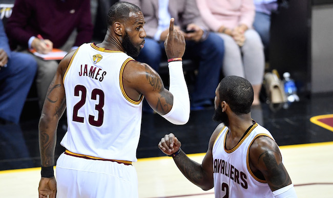 Did The Lebron James And Kyrie Irving Beef Start With A Bad High Five