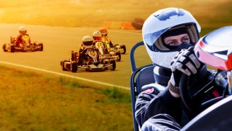 Learning To Live In The Moment In The Seat Of A Gas-Powered Go Kart