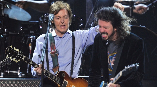 Foo Fighters Got Paul McCartney To Play Drums On 'Concrete And Gold'