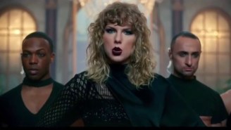 Check Out This Behind-The-Scenes Clip Of All Of Taylor Swift’s ‘Look What You Made Me Do’ Styles