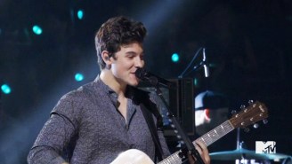 Shawn Mendes’ VMA Performance Of ‘There’s Nothing Holding Me Back’ Was Filled With Retro TV Sets