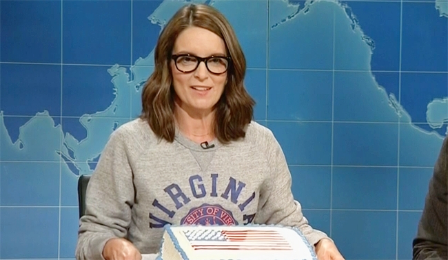 Tina Fey Returns To 'SNL's Weekend Update To Scorch Trump And Nazis