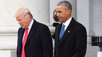 Trump Retweeted A Photo Of Himself As The Moon Eclipsing Obama: ‘The Best Eclipse Ever!’