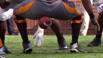 Tennessee’s Center Gave Us A Sequel To The Butt Fumble Against Georgia