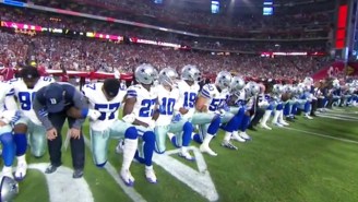 Everyone Had An Opinion About Jerry Jones And The Cowboys Taking A Knee On Monday Night Football