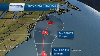 Hurricane Jose Is Expected To Hit New York And The East Coast In The Latest Projections