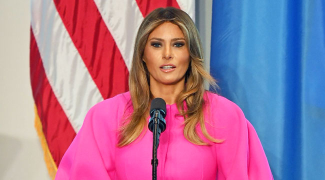 Melania Trump Condemns Cyberbullying: 'Honor The Golden Rule'