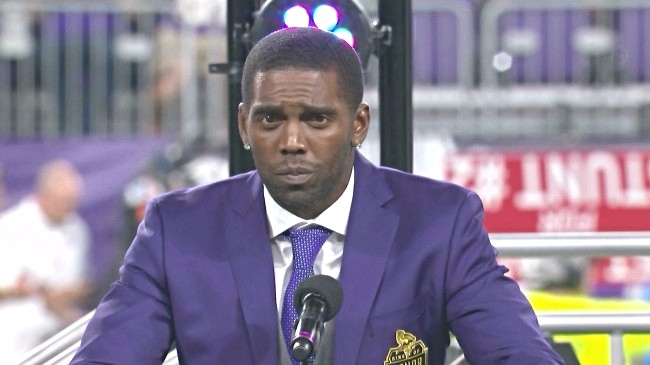 Video: Randy Moss' Ring Of Honor Induction Speech - Daily Norseman