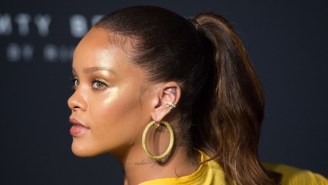 Rihanna Accidentally Ethered ‘American Idol’ On Her Diamond Ball Red Carpet