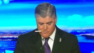 Watch Sean Hannity Vape And Scratch Himself In Strangely Captivating Leaked Footage Of A Segment Break