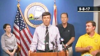 An On-Air Interpreter Has Been Accused Of Signing Gibberish During Hurricane Irma