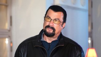 Steven Seagal Walked Out Of An Interview When Pressed About Sexual Assault Allegations