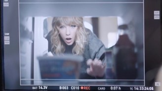 Watch Taylor Swift Get Goofy And Snack On Cookie Dough In Her AT&T Commercial