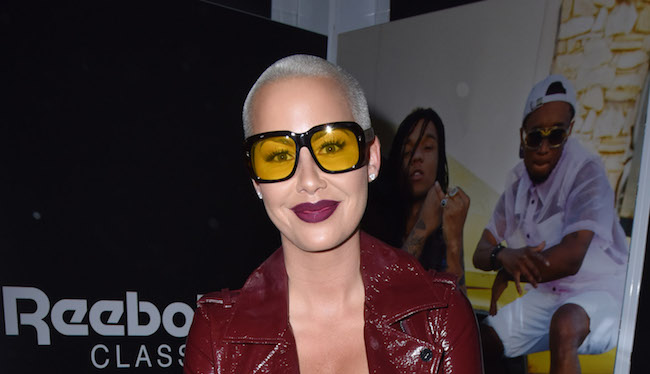 Amber rose 2024 reebok sneakers