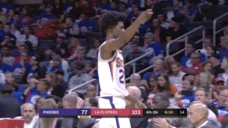 Suns Rookie Josh Jackson Made A Gunshot Motion During Phoenix’s Loss To The Clippers