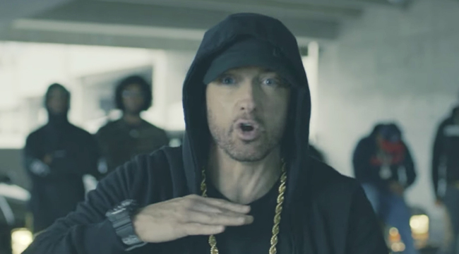 The Internet Showered Eminem With Fire Emojis For His Trump Freestyle