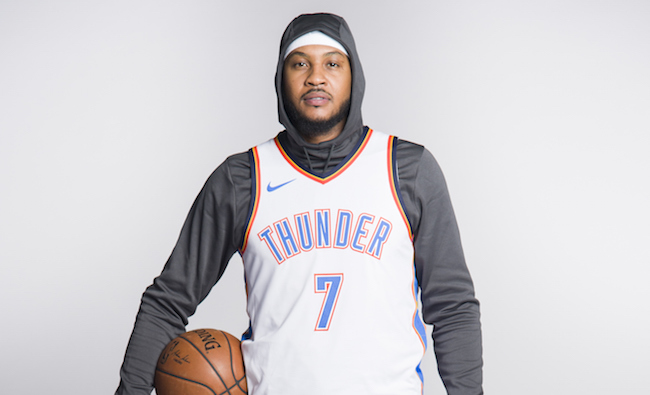 Carmelo Anthony 'Melo' LOOK. Graphic Crew Sweater – LOOK. Clothing
